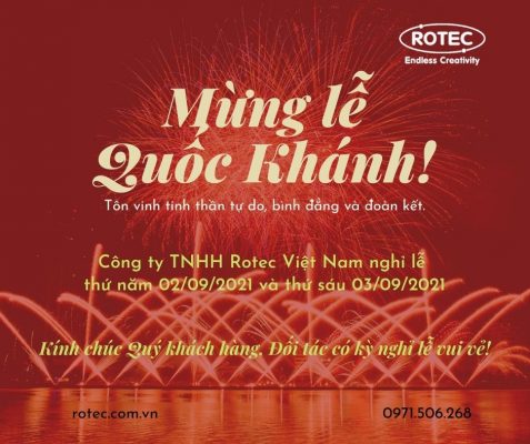 rotec chào mừng lễ quốc khánh