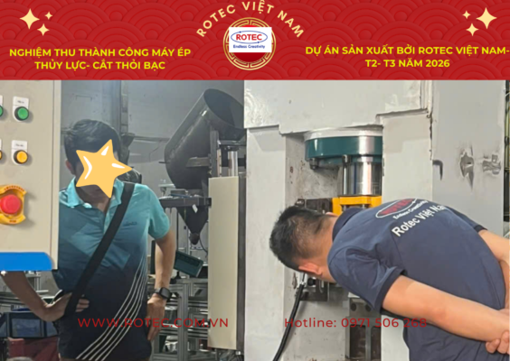 Máy cắt thỏi bạc mỹ kim thủy lực chữ H- RTP 120H- lực ép 120 Tấn